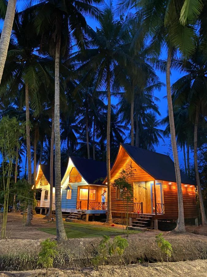 Ben Tre Bungalow - Homestay Lang Be المظهر الخارجي الصورة